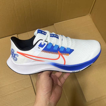 Nike Zoom Pegasus in White/Blue: Skyscape Velocity