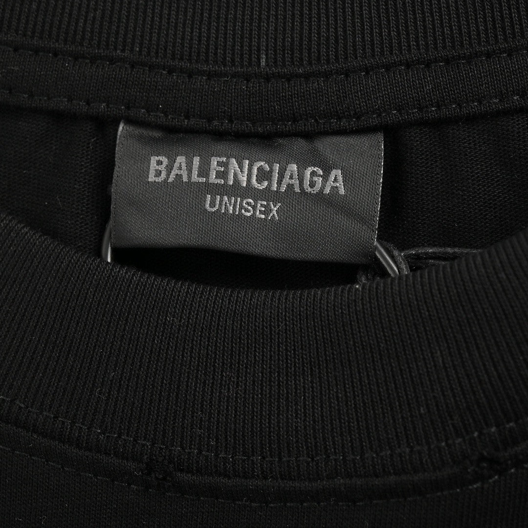 Ba*len*cia*ga t-shirt - monochrome logo