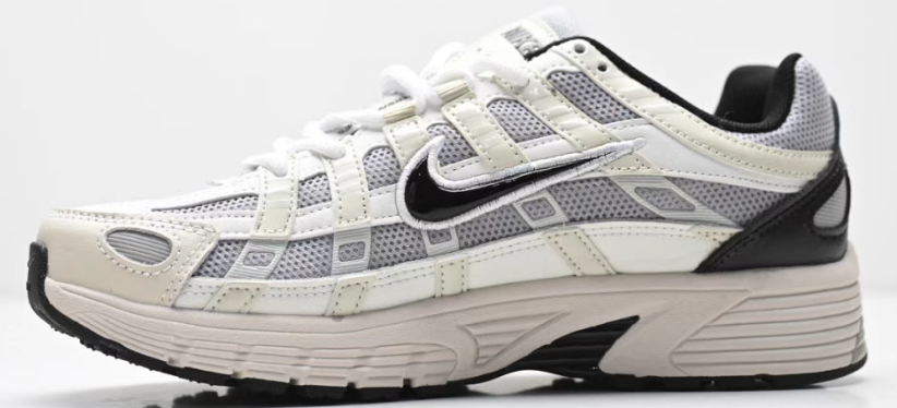 Nike in White/Grey: Urban Aerial
