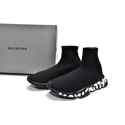 BALENCIAGA SPEED GRAFFITI TRAINER x BLACK - Prime Reps