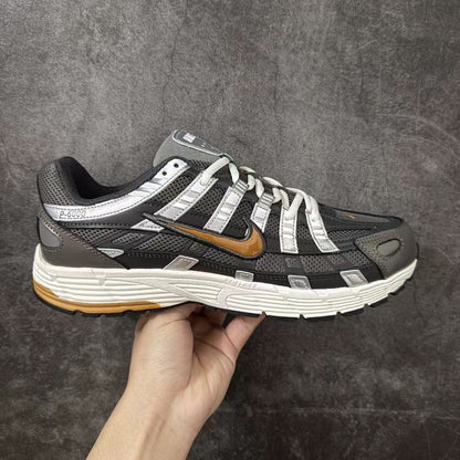 Nike P-6000 “Black/Grey/Orange” – Retro Runner with a Pop