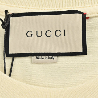 Gucci Interlocking GG Cream T-Shirt