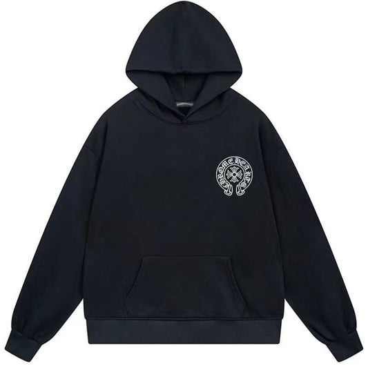 Chrome Hearts Classic Crewneck Sweatshirt in Black/White