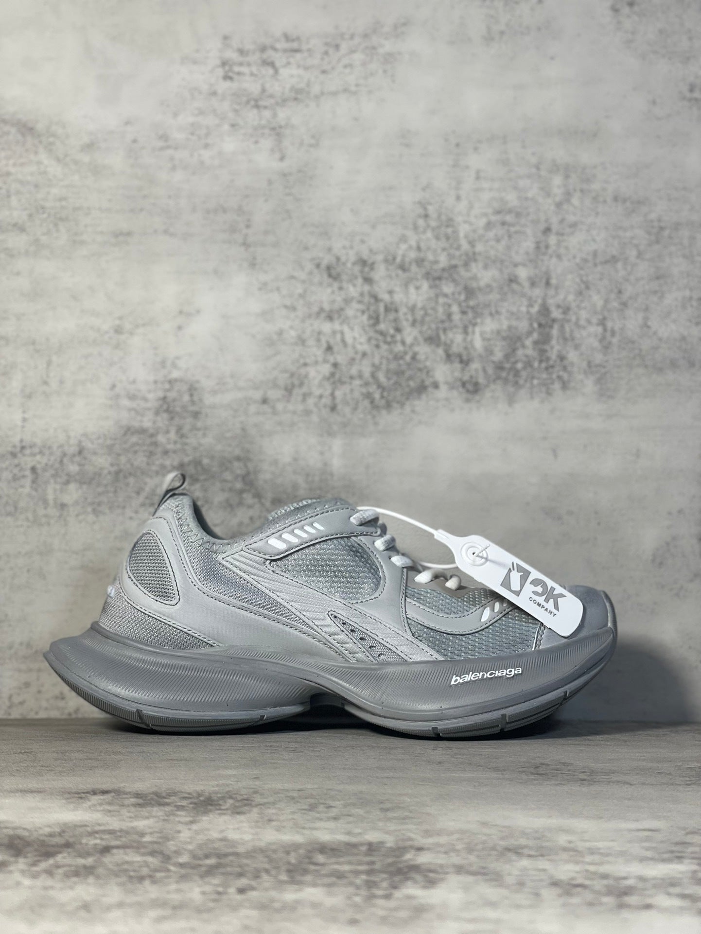 Balenciaga Sneaker in Grey: Architectural Monochrome