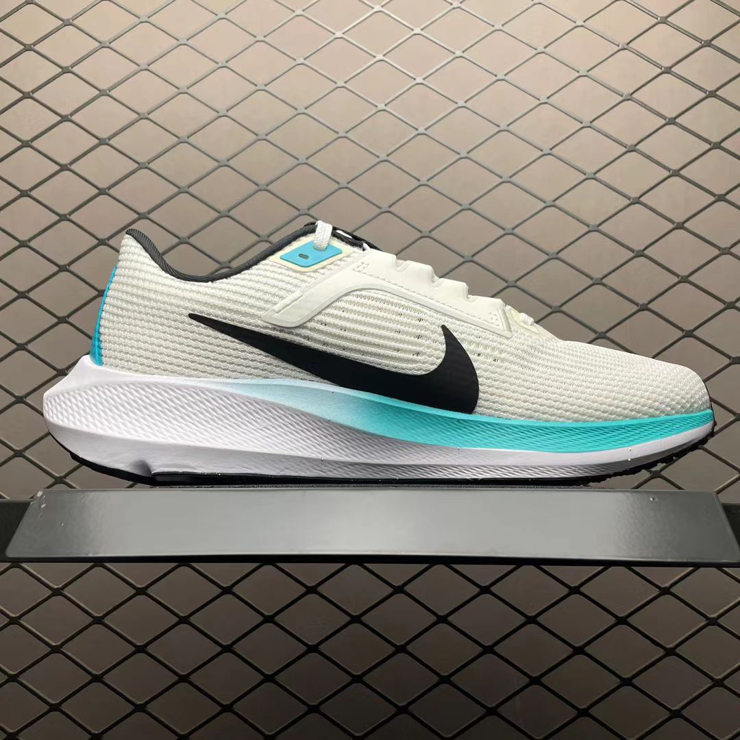 Nike Zoom Pegasus in White/Red/Blue: Tri-Color Velocity