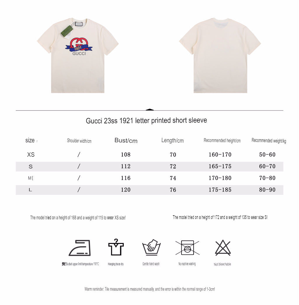 Gucci 1921 Logo T-Shirt