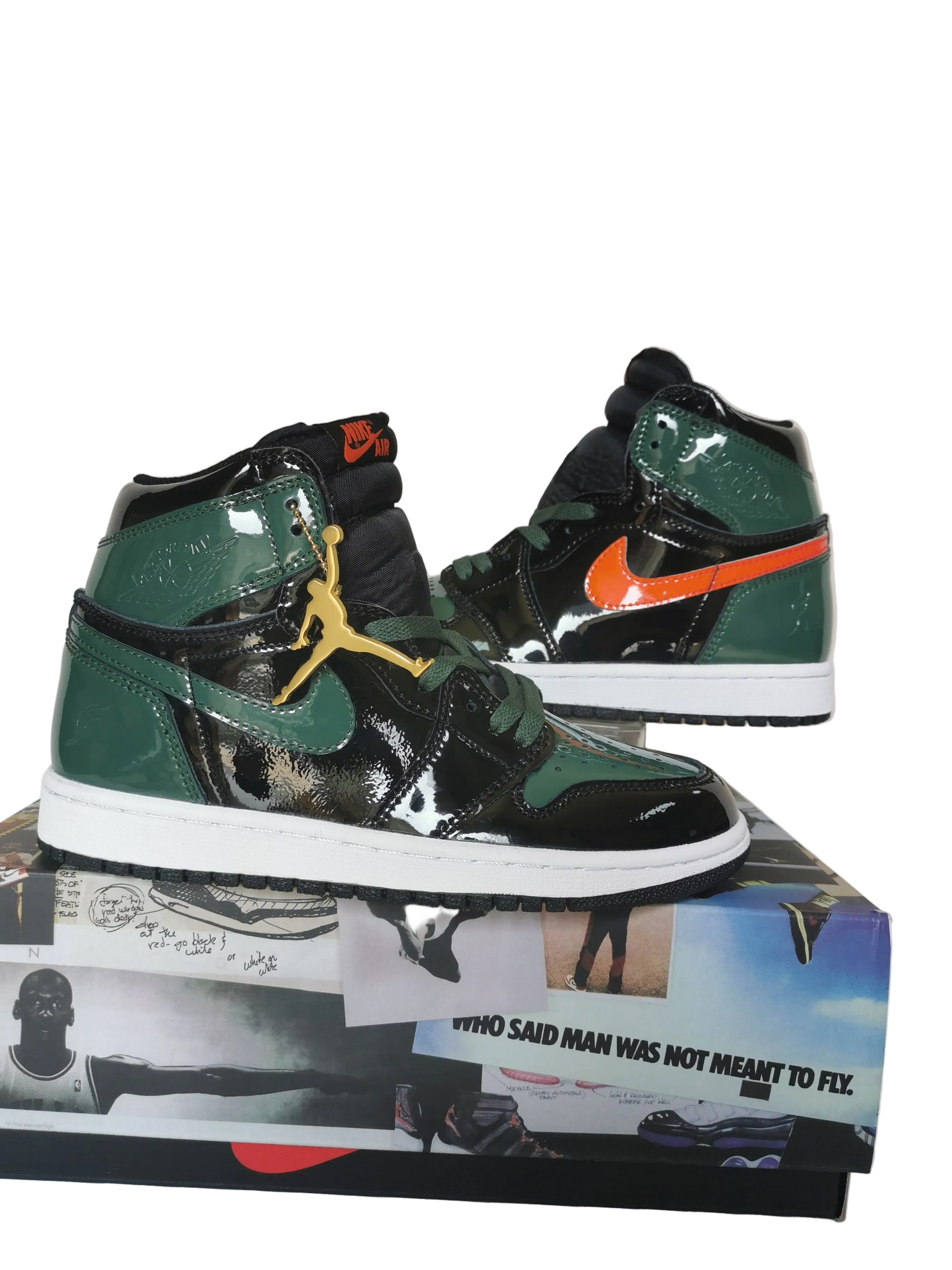 Air Jordan 1 Retro High OG 'Pine Green Black'