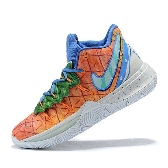 Squarepants x nike kyrie 5 expands with a pineapple house clearance colorway