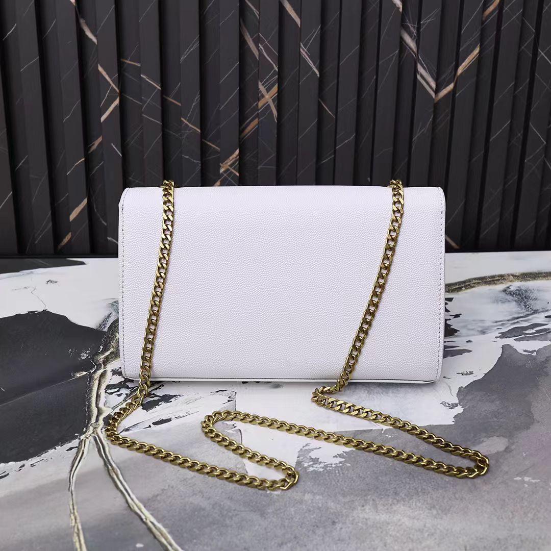 Saint Laurent White Bag