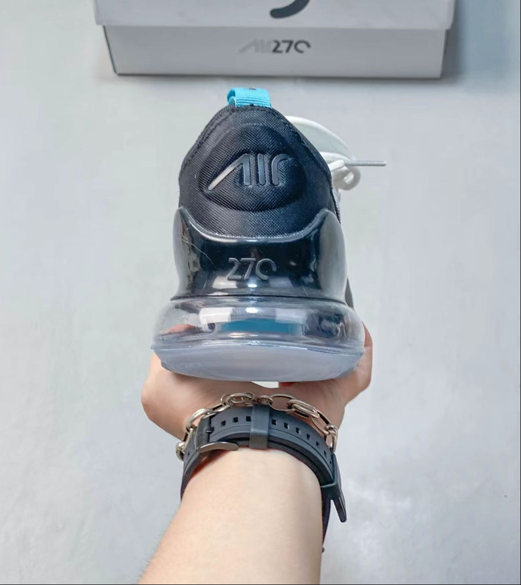 Nike Air Max 270 "Black/White" – Iconic Comfort, Monochrome Style