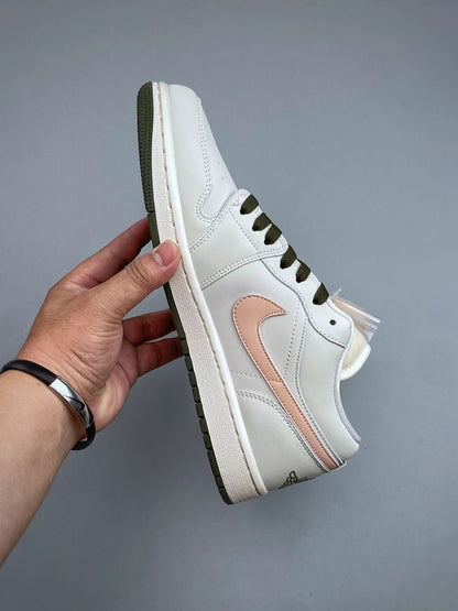 Air Jordan 1 Low “White/Pink/Orange” – Vibrant Summer Energy