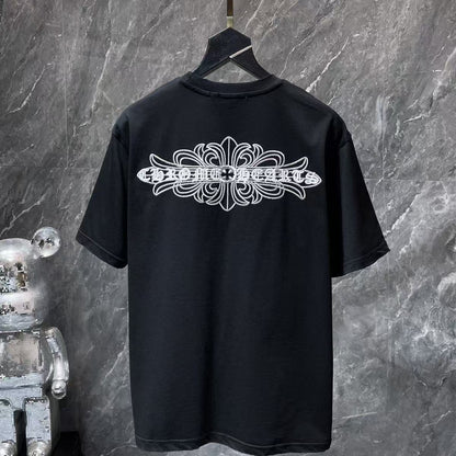 Chrome Hearts Classic Crewneck T-Shirt in Black/White