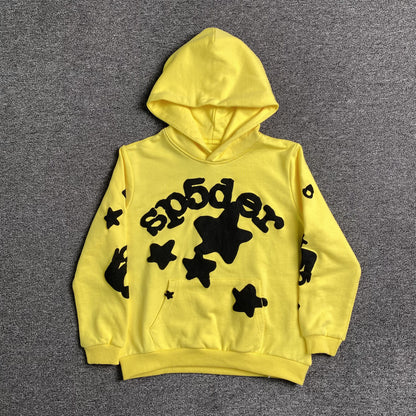 SP5DER BELUGA HOODIE GOLD