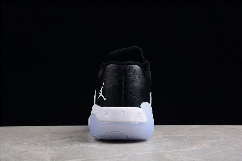 AIR JORDAN 11 CMFT LOW WHITE/BLACK/GHOST GREEN/METALLIC SILVER - Prime Reps