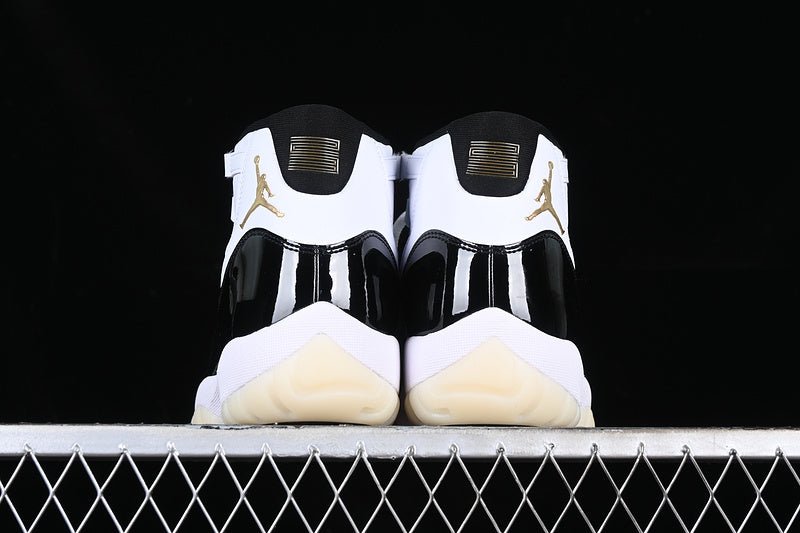 AIR JORDAN 11 DMP WHITE/BLACK/GOLD - Prime Reps