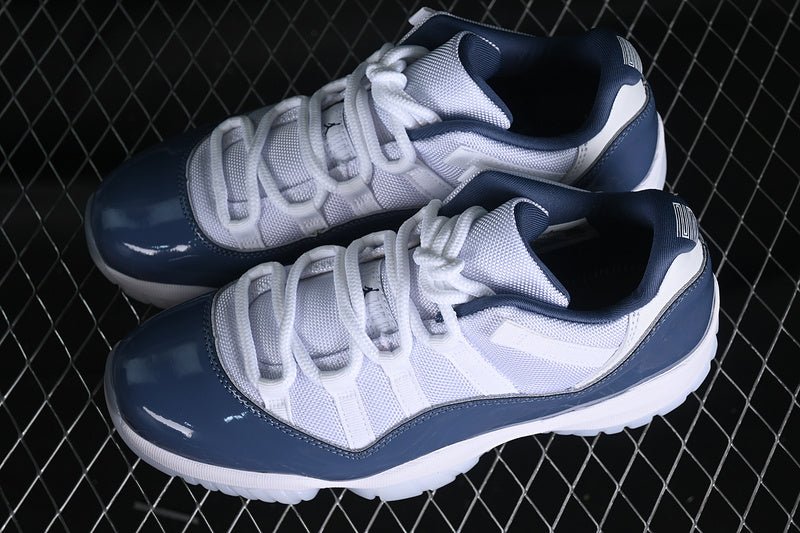 AIR JORDAN 11 LOW DIFFUSED BLUE WHITE - Prime Reps