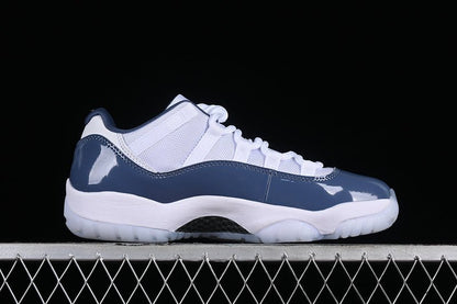 AIR JORDAN 11 LOW DIFFUSED BLUE WHITE - Prime Reps