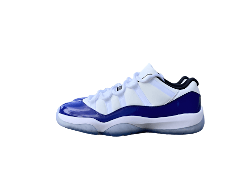 AIR JORDAN 11 LOW PURPLE CONCORD WHITE/BLACK - CONCORD - Prime Reps