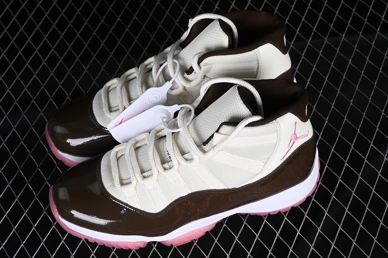 AIR JORDAN 11 NEAPOLITAN AJ11 WHITE/BLACK/PINK - Prime Reps