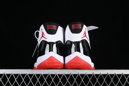 AIR JORDAN 11 RETRO BLACK/WHITE/RED - Prime Reps