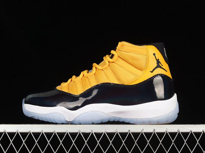 AIR JORDAN 11 RETRO BLACK/YELLOW/WHITE - Prime Reps