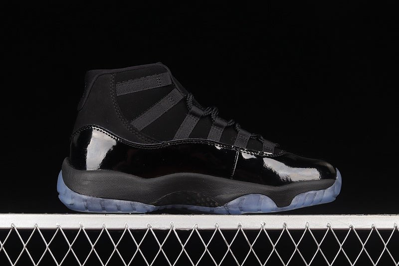 AIR JORDAN 11 RETRO CAP AND GOWN BLACK/BLACK - BLACK - Prime Reps