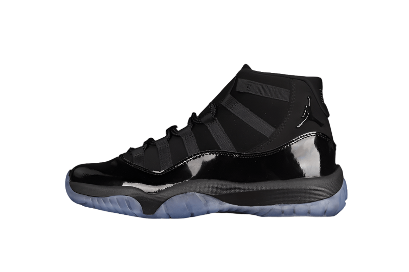 AIR JORDAN 11 RETRO CAP AND GOWN BLACK/BLACK - BLACK - Prime Reps