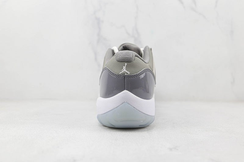 AIR JORDAN 11 RETRO LOW BG MEDIUM GREY/WHITE - GUNSMOKE - Prime Reps