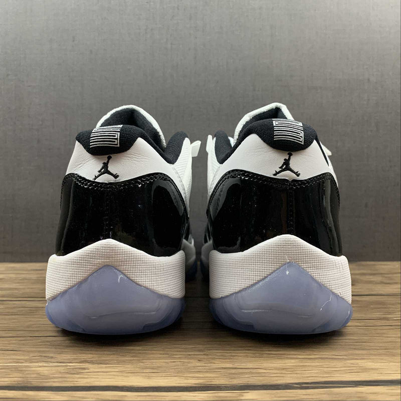 AIR JORDAN 11 RETRO LOW CONCORD WHITE/BLACK - Prime Reps