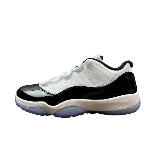 AIR JORDAN 11 RETRO LOW CONCORD WHITE/BLACK - Prime Reps