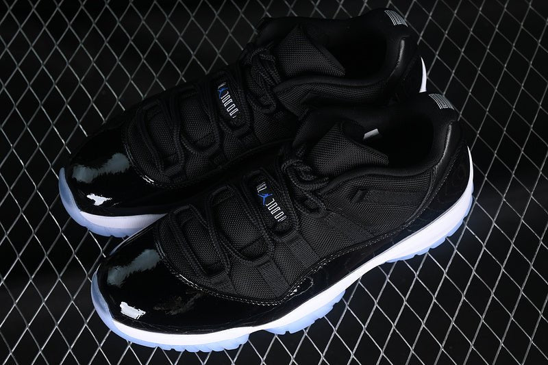 AIR JORDAN 11 RETRO LOW SPACE JAM BLACK - Prime Reps