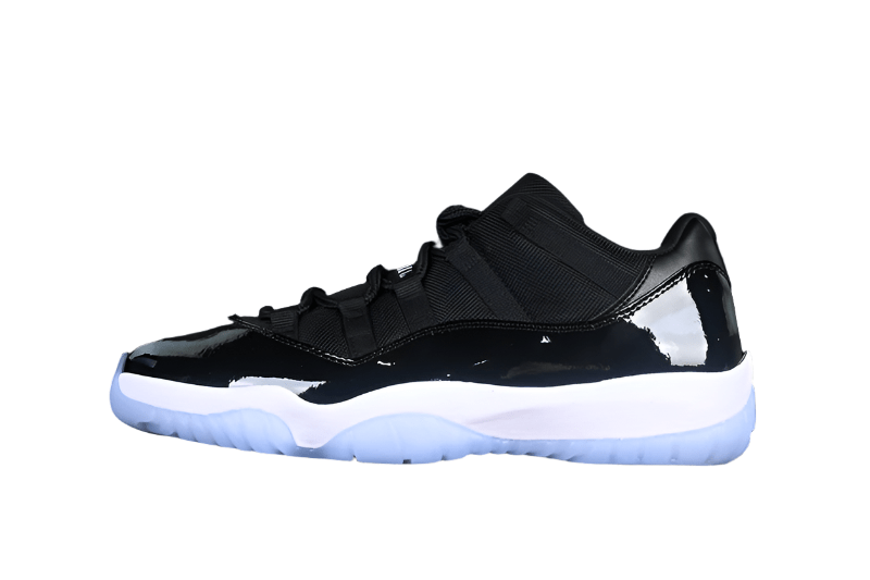 AIR JORDAN 11 RETRO LOW SPACE JAM BLACK - Prime Reps