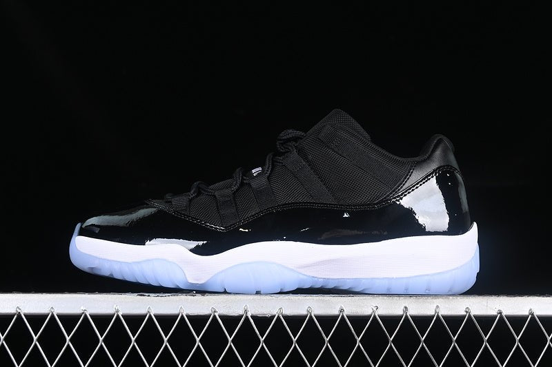 AIR JORDAN 11 RETRO LOW SPACE JAM BLACK - Prime Reps