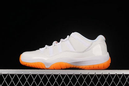 AIR JORDAN 11 RETRO LOW WHITE/BRIGHT CITRUS - Prime Reps