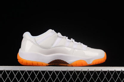 AIR JORDAN 11 RETRO LOW WHITE/BRIGHT CITRUS - Prime Reps