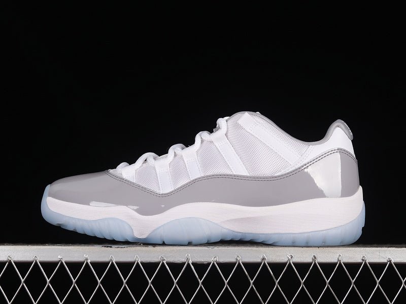 AIR JORDAN 11 RETRO LOW WHITE/UNIVERSITY BLUE - Prime Reps