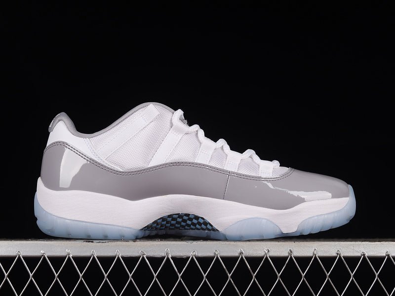 AIR JORDAN 11 RETRO LOW WHITE/UNIVERSITY BLUE - Prime Reps