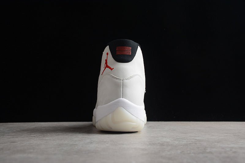 AIR JORDAN 11 RETRO PLATINUM TINT/SAIL - UNIVERSITY RED - Prime Reps