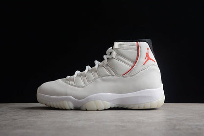 AIR JORDAN 11 RETRO PLATINUM TINT/SAIL - UNIVERSITY RED - Prime Reps