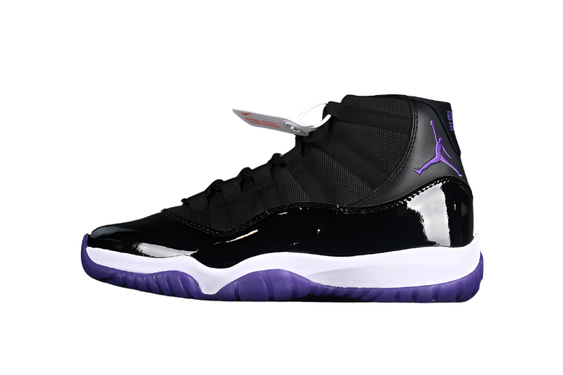 AIR JORDAN 11 RETRO WHITE/BLACK/PURPLE - Prime Reps