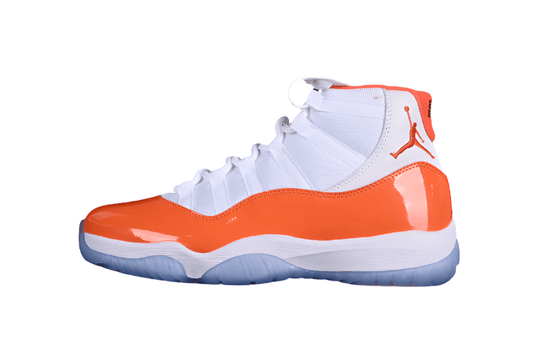 AIR JORDAN 11 RETRO WHITE/ORANGE - Prime Reps