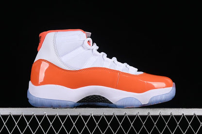 AIR JORDAN 11 RETRO WHITE/ORANGE - Prime Reps