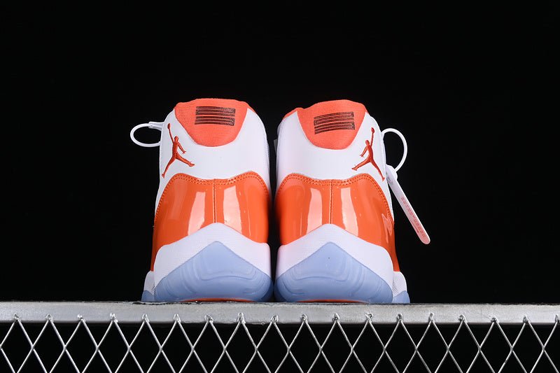 AIR JORDAN 11 RETRO WHITE/ORANGE - Prime Reps