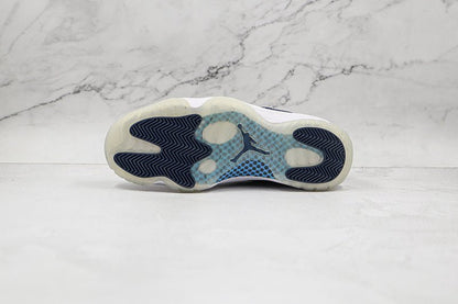 AIR JORDAN 11 RETRO WIN LIKE 82 WHITE/MIDNIGHT NAVY - UNIVERSITY BLU - Prime Reps