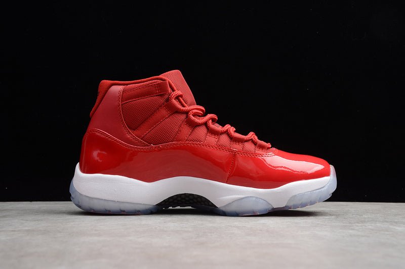 AIR JORDAN 11 RETRO WIN LIKE 96 GYM RED/BLACK - WHITE - Prime Reps