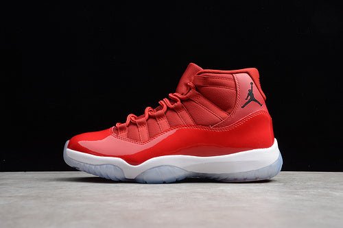 AIR JORDAN 11 RETRO WIN LIKE 96 GYM RED/BLACK - WHITE - Prime Reps