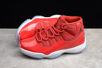 AIR JORDAN 11 RETRO WIN LIKE 96 GYM RED/BLACK - WHITE - Prime Reps