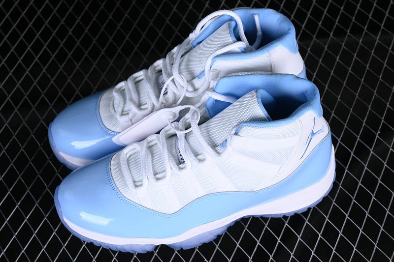 AIR JORDAN 11 UNC AJ11 WHITE/BLUE - Prime Reps