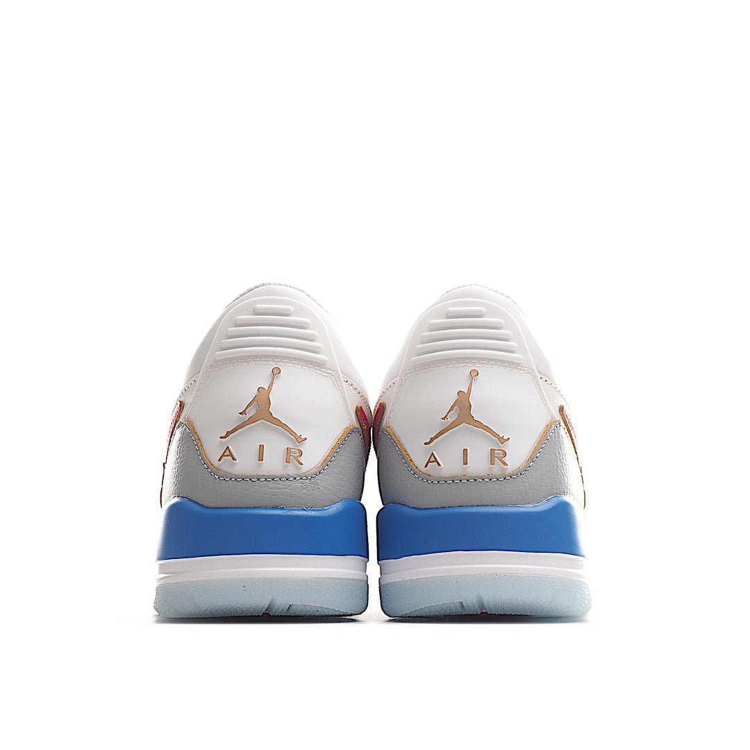 AIR JORDAN 11 "White/Blue/Red" - Prime Reps