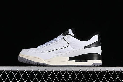 AIR JORDAN 2/3 RETRO WHITE/BLACK/SAIL/CEMENT GREY - Prime Reps